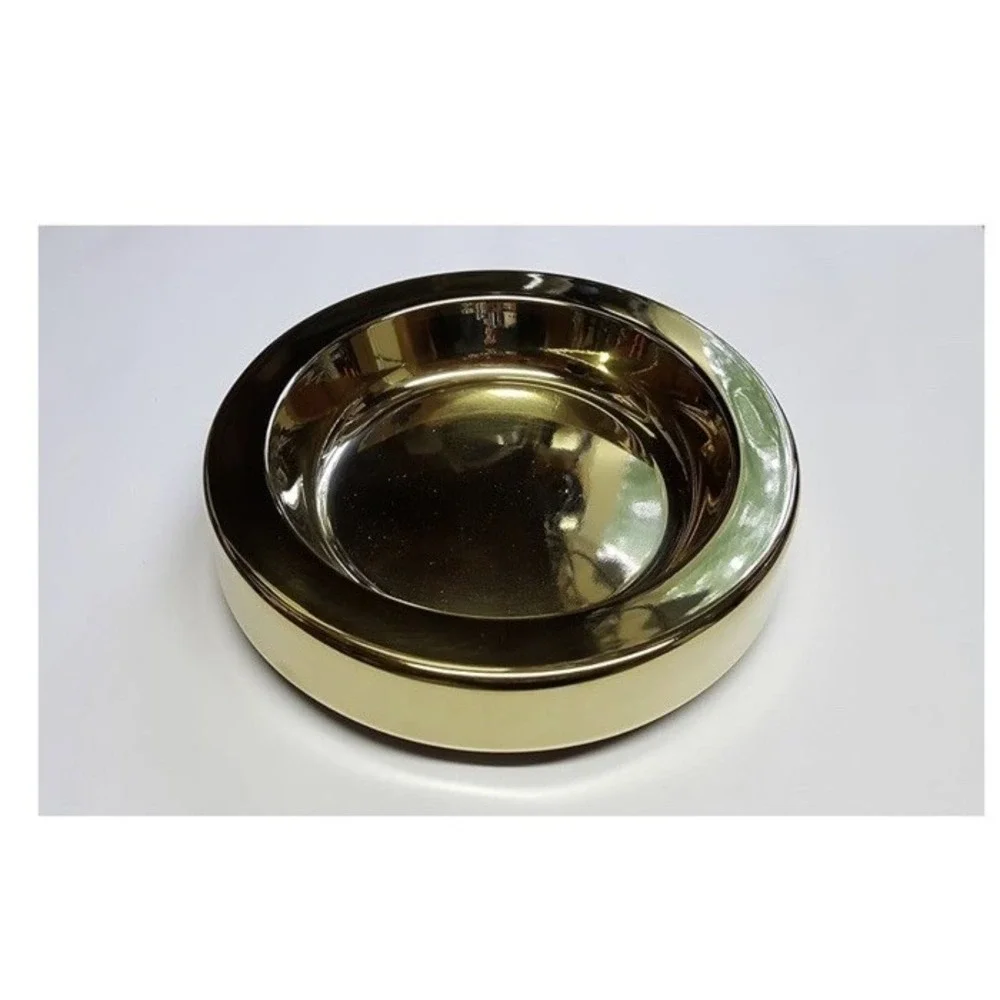 Sudbury Brass Stainless Steel Communion Tray New‎ CENTER BREAD